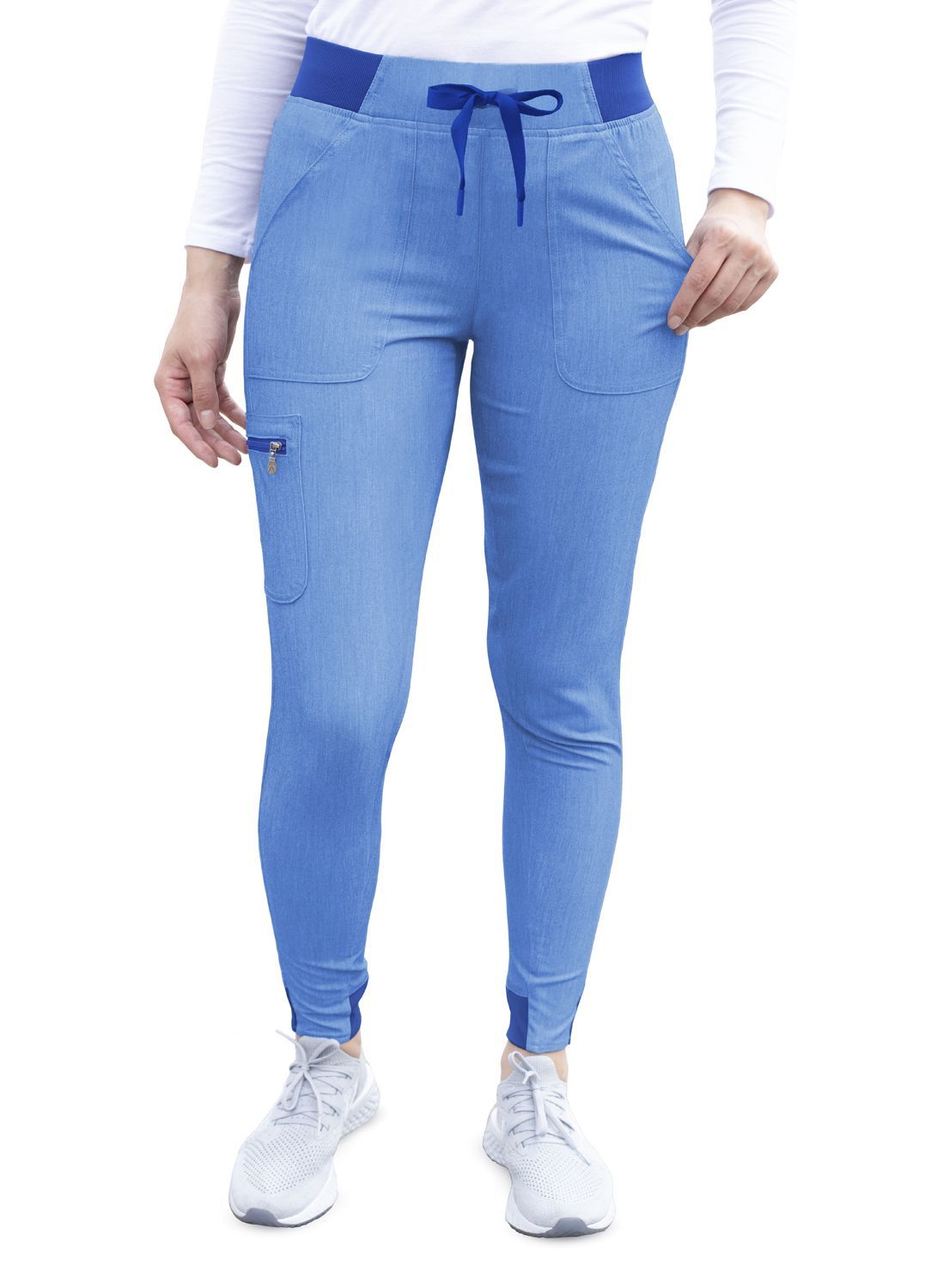 Adar Pro Scrubs For Women - Tailored Yoga Scrub Pants 